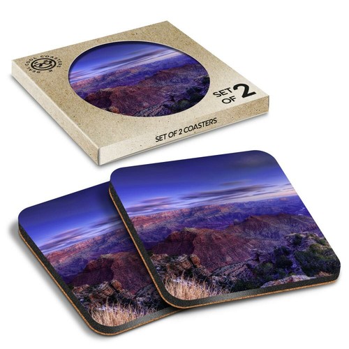 Boxed square coasters - boxed,