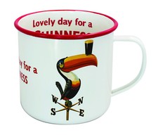 Guinness Enamel Mug Toucan on