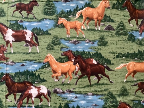 Horse fabric - 7,