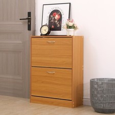 SHOE CABINET 2 DRAWER STORAGE