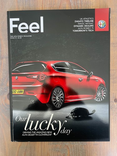Alfa romeo feel magazine - alfa,