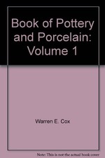 Book of Pottery and Porcelain