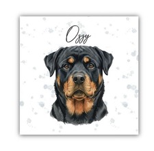 Rottweiler Personalised Fridge