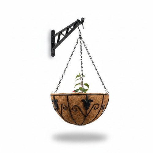 Hanging basket brackets - brackets, for