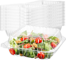 50 Clear Plastic Containers
