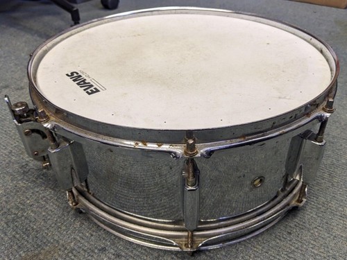 Pearl steel shell snare drum - steel,