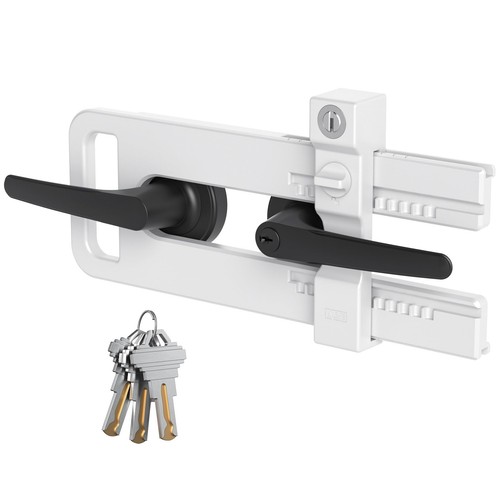 Double door lockout device - door,