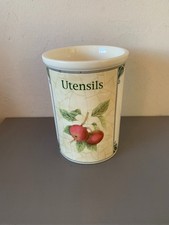 Vintage Ceramic Utensils Jar