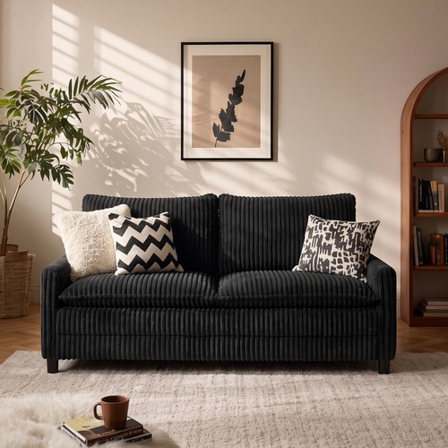 Seater sofa small fabric - 2,