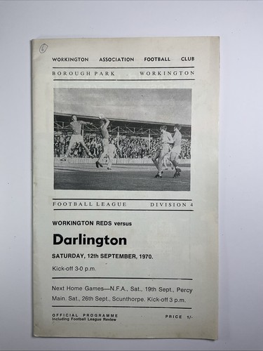 Workington darlington 12th - workington, darlington;
