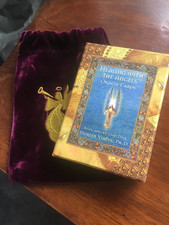 Healing With The  Angels Oracle Cards Doreen Virtue Original 1999 Deck & Bag