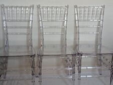 Clear Iced Chiavari Chairs For