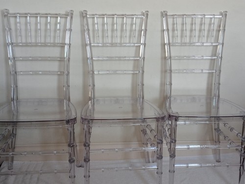 Clear iced chiavari chairs for - clear,
