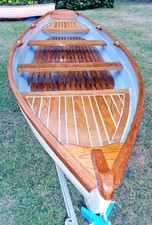 15ft clinker skff,rowing