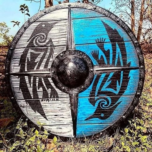 Medieval viking shield ragnar - medieval,