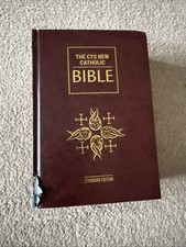 New Catholic Bible: Standard Edition by Catholic Truth Society Hardback Book The