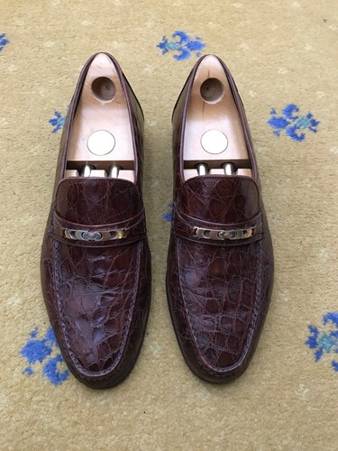 Gucci loafers crocodile - crocodile, shoes