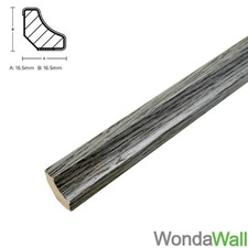 MDF Scotia Beading - 20 Lengths (24m) - Flooring Trim for Laminate & Wood Floors