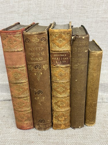 Antique victorian poetry - antique,