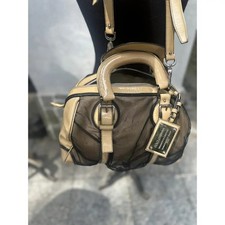 Dolce & Gabbana beige leather