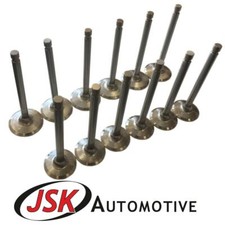 Full Engine Valve Set 12pc (6 Inlet & 6 Exhaust) for Leyland 680 / O.680 Engines