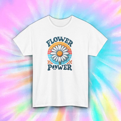 Flower power shirt 5xl - power, s-5xl