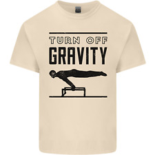 Pommel Horse Gymnastics Turn Off Gravity Gymnast Mens Light Cotton T-Shirt