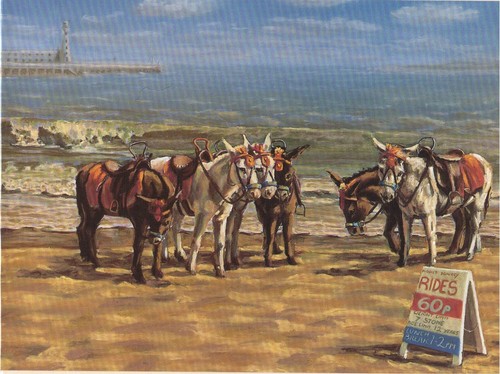 Donkey beach seaside - beach,