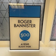 Parkrun Milestone Acrylic Sign