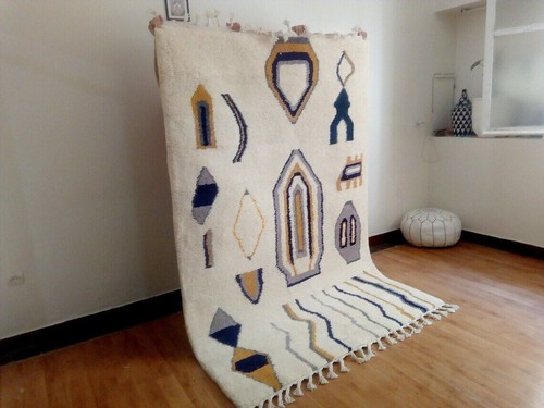 Moroccan handmade rug - handmade, ,beni