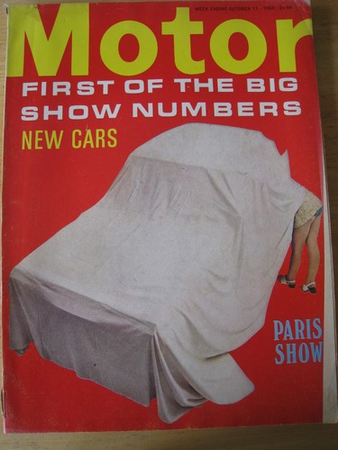 Motor oct 1969 paris - oct, show