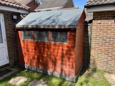 8x4 wooden garden shed - 8x4,