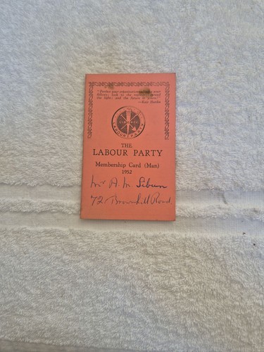 Vintage 1952 labour - vintage,