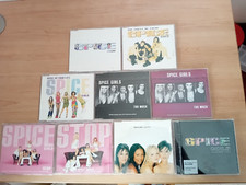 Spice Girls - 8 CD singles, 1 album containing CD and DVD
