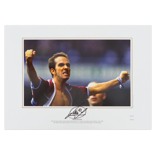 Paolo canio signed west - paolo,
