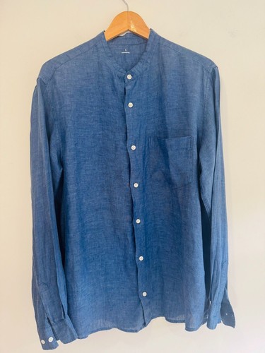 Muji mens 100 linen shirt - muji,