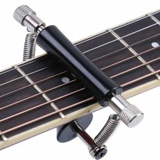 Guitar Sliding Capo Adjustable Rolling Capo Clip Clamp for Mandolin