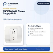 MK K701WHI SHAVER SUPPLY UNIT