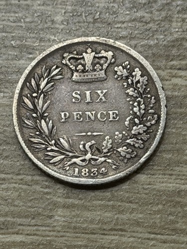 William iiii sixpence - william, iiii,