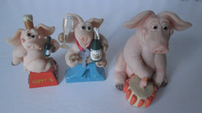 Piggin Pig Birthday ornaments