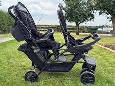 Graco Stadium Duo Tandem Pushchair - Black