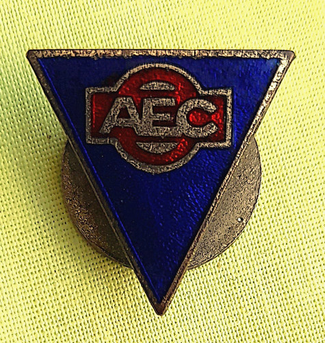 Enamel brass aec - enamel, on