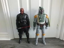 Star Wars 18" Darth Maul & Boba Fett Big Figures Jaaks Pacific