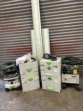 JOBLOT FESTOOL  Sander ETS150 RO150 Plus, Cut Saw Ts55, Plunge Ts55f, Cleantec