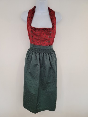 Vintage dress red oktoberfest - dress,
