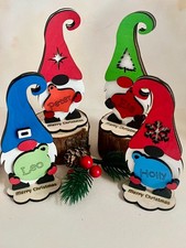 Christmas personalised gnome - christmas,