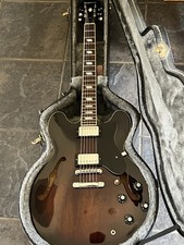 1982 Epiphone Matsumoku Riviera “Bonehead”  Antique Sunburst Made In Japan MINT!