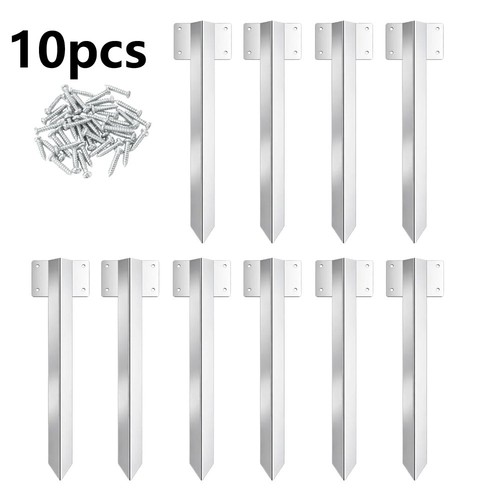 20pcs galvanized steel - steel, rail