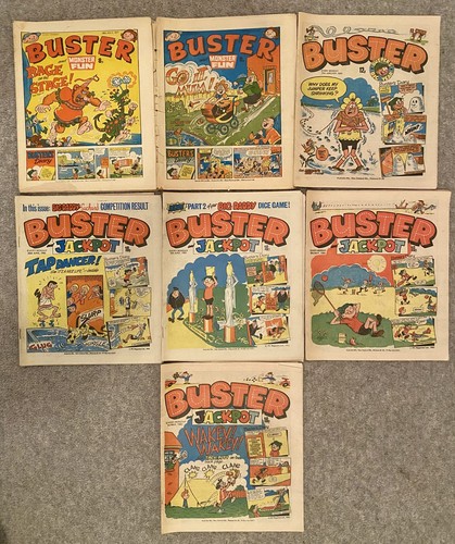 Buster comics issues 1977 - buster, x7