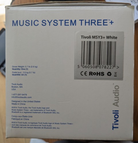 Tivoli audio music system - audio,